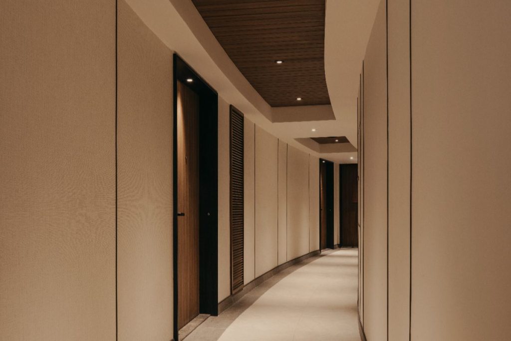 The corridors at SRWW