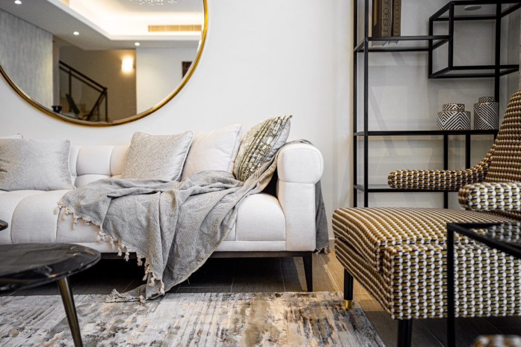 Furniture at a high end condominium